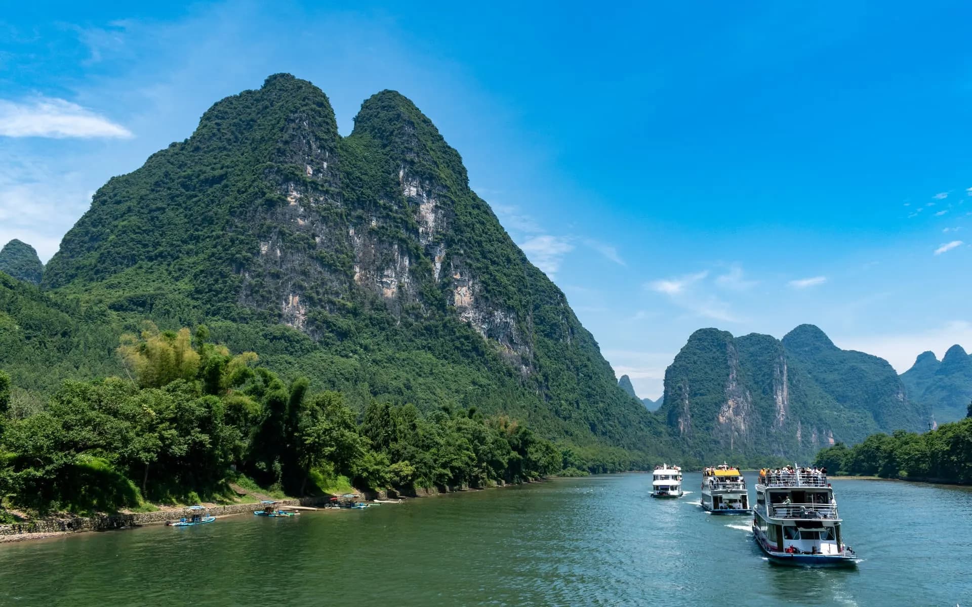 Li River karst scenery near Guilin