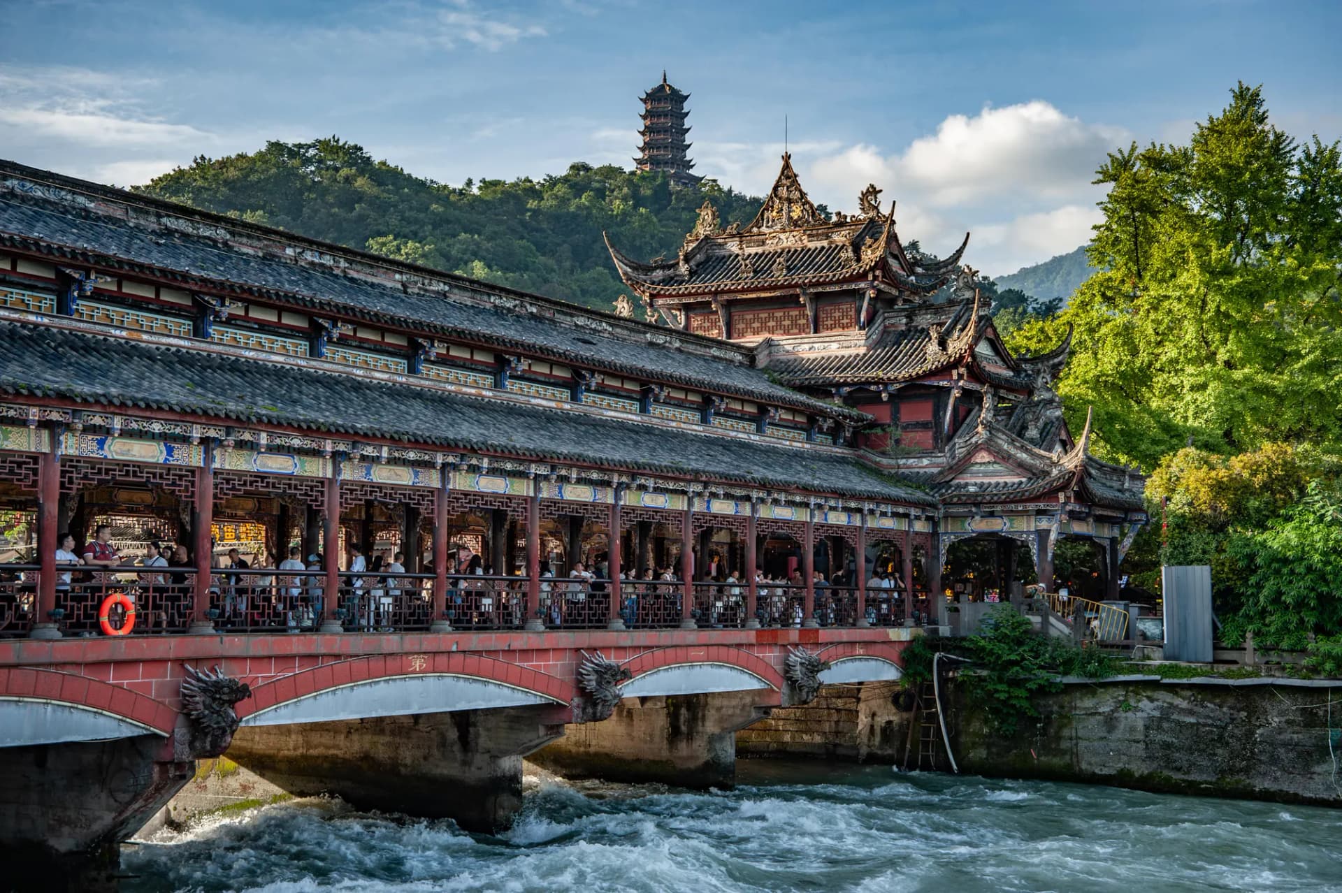 A quiet cultural landscape near Chengdu